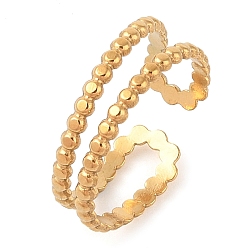 Другие Ионное покрытие (ip) 304 открытые манжеты из нержавеющей стали для женщин, реальный 14 k позолоченный, 7 мм, регулируемый