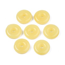 Leichtes Khaki Transparente sprühlackierte Glasperlen, Friedensschnalle, leichtes Khaki, 19x4.5 mm, Bohrung: 4 mm