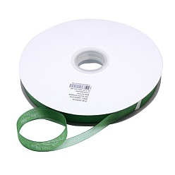 Зеленый лайм Полиэстер органза лента, зеленый лайм, 1/2 дюйм (13 мм), 200 ярдов / рулон (182.88 м / рулон)