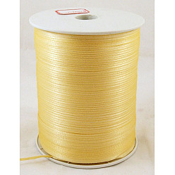 Kaki Ruban de satin double face, Ruban polyester, kaki, 1/8 pouce (3 mm) de large, à propos de 880yards / roll (804.672m / roll)