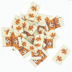 Лист Тканевые этикетки для одежды, вышитая бирка своими руками, для джинсов своими руками, , обуви, аксессуары для шляп, прямоугольные, лист, 20x50 мм