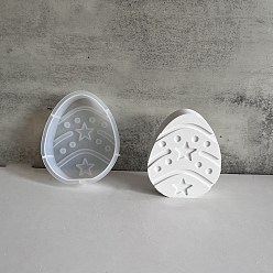 Egg Пасхальные силиконовые формы своими руками, изготовление украшений, формы для литья смолы, для уф-смолы, изготовление ювелирных изделий из эпоксидной смолы, белые, яйцо, 115.5x94x23.5 мм
