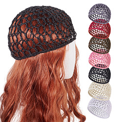 Черный 1Тканевая африканская шапка куфей для женщин, чёрные, 155x173x8 мм