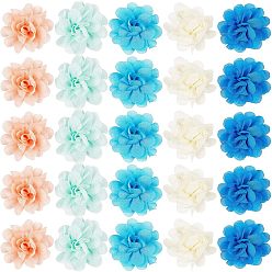 (52) Непрозрачная лаванда Аксессуары для кружевных костюмов, цветок, разноцветные, 50 мм, 5 шт / комплект