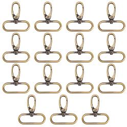 Античная Бронза 15 поворотные застежки из сплава шт., античная бронза, 49.5x44x9 мм