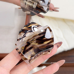 Свинья Заколки для волос из ацетата целлюлозы кабана, аксессуары для волос для женщин и девочек, свинья, 46x55 мм