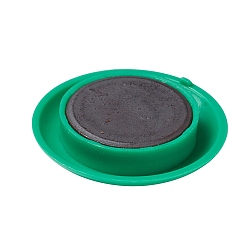 Green Office Magnets, Round Refrigerator Magnets, for Whiteboards, Lockers & Fridge, Green, 29x9.5mm