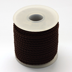 Coconut Brown Nylon Thread, Coconut Brown, 3mm, about 12.02~13.12 yards(11~12m)/roll