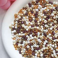 Верблюжий Стеклянные бусины смешанного стиля, рондель, верблюжие, 4 мм, о 140 шт / комплект