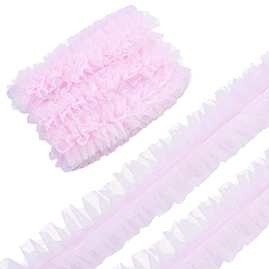 Pink 5ярды полиэстеровых лент, для украшения одежды, с картонной карточкой, розовые, 2 дюйм (50 мм)