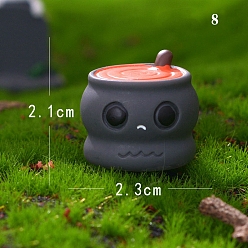 Eye Хэллоуин скульптура из смолы украшения дисплея, для домашнего офисного стола, глаз, 23x23x21 мм