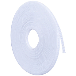 Белый Обшивка из полиэстера, коса из конского волоса, кринолин для пошива свадебного платья, аксессуары для вечерних платьев для танцев, юбка, платье, белые, 6x1 мм