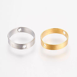 (52) Непрозрачная лаванда Латунной шариковой кадров, кольцо, разноцветные, 12x3 мм, отверстие : 1 мм