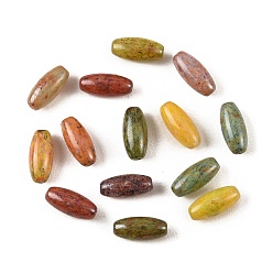 Rice Краски для выпечки стеклянные бусины, разноцветные, рис, 10x4 мм, отверстие : 1 мм