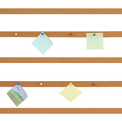 (52) Непрозрачная лаванда 6шт. пробковая самоклеящаяся лента, Диетические аксессуары, с 1000шт. канцелярскими кнопками, разноцветные, 1220x25x8 мм