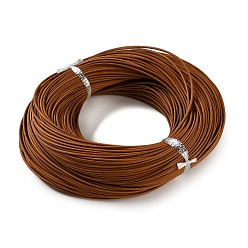 Перу Шнур натуральной кожи, кожаный шнур ювелирных изделий, Перу, Размер : диаметром около 2 мм , около 109.36 ярдов (100 м) / пачка