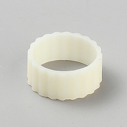 Бежевый Силиконовый чехол для основания свечи, бежевые, 23x10 мм, внутренний диаметр: 19.5 мм