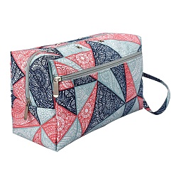 Треугольник Оксфордская сумка для вязания на молнии, органайзер для хранения пряжи, сумка для крючков и спиц, треугольные, 40x18x2 см