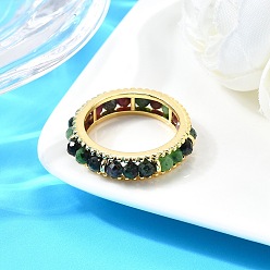 Рубин В Цоизита Оригинальный дизайн 925 кольца из стерлингового серебра, с натуральным рубином в цоизите, реальный 18 k позолоченный, 5.5 мм, внутренний диаметр: 18 мм