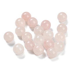 Розовый Кварц Природного розового кварца бусы, круглые, половине просверлил, 12~13.5 мм, отверстие : 1.2~1.5 мм