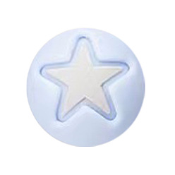 Звезда Круглые пищевые экологически чистые силиконовые бусины, звезда, 15 мм