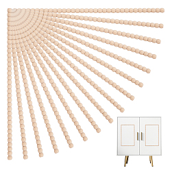 Мокасин Деревянный полукруглый потолочный молдинг, отделка стен под мебель, дверь, гардероб, домашнего декора, мокасин, 410x14x6 мм