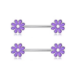 Нержавеющая Сталь Цвет 304 Кольца для сосков из нержавеющей стали со стразами, булавки для пирсинга сосков, цвет нержавеющей стали, 12 мм, штифты : 1.2 мм, Руководитель: 8 mm