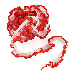 Красный Нейлоновая и спандексная лента, красные, 7/8 дюйм (23 мм), около 5.47 ярдов (5 м) / пачка