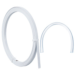 Белый 10м стальная обвязка, застежки для шитья нижнего белья, белые, 8 мм