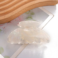 Морская Ракушка Акриловые заколки для волос на когтях, для женщин девушек, цвет морской раковины, 50x85 мм