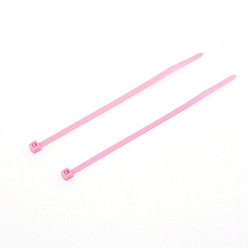 Peachpuff Kunststoff-Kabelbinder, Kabelbinder, Kabelbinder, peachpuff, 100x4.5x3.5 mm, 100 Stück / Beutel