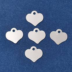 Сердце Латунь прелести, без кадмия и без свинца, сердце, 7x7.5x0.2 мм, отверстие : 1 мм