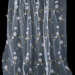 Светло-серый 3ткань с вышивкой из молочного волокна с цветочным рисунком, аксессуары, светло-серый, 1300x2 мм, 1 двор/шт.