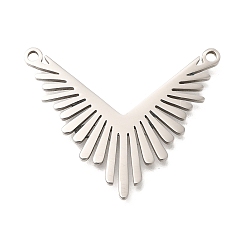 Солнце Антикоррозийные 201 подвески из нержавеющей стали, цвет нержавеющей стали, солнце, 23.5x29.5x1.5 мм, отверстие : 1.6 мм