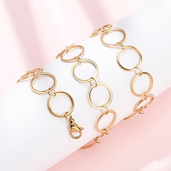 Золотой 304 нержавеющая сталь 12 колье из звеньев цепи диаметром 1 мм, ионное покрытие (ip), золотые, 17.68 дюйм (44.9 см)