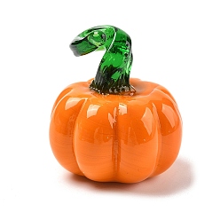 Тыква Оформление витрин лэмпворк, для домашнего офисного стола, тыква, 35~38.5x35~36x35~36 мм