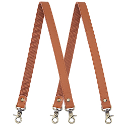 Верблюжий 2кожаный ремешок для сумки, с поворотными застежками, для аксессуаров для замены сумок, верблюжие, 58x2x0.45 см