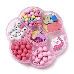 Mixed Shapes Тема детского дня, набор украшений из кленового дерева, наборы для изготовления своими руками, разнообразные, 22~24x16.5~24x5 мм, отверстие : 2 мм