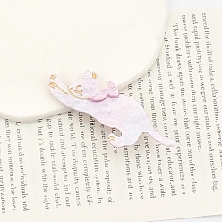 чертополох Милые заколки для волос из ацетата целлюлозы (смола) в форме кошки, аксессуары для волос для девочек, чертополох, 80x35 мм