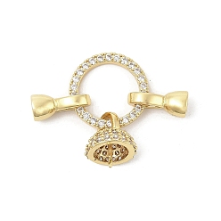 Настоящее золото 18K Латунное микропейв, прозрачный кубический цирконий, складные застежки, без кадмия, без никеля и без свинца, кольцо, реальный 18 k позолоченный, 31 мм