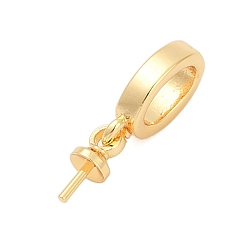 Настоящее золото 18K Поручни из латунной трубки, без кадмия, без никеля и без свинца, овальные, реальный 18 k позолоченный, 14 мм, отверстие : 4.5x2.5 мм