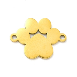 Золотой Ионное покрытие (ip) 201 подвески из нержавеющей стали, ссылки на собачьи когти, золотые, 14.5x19x1 мм, отверстие : 1.6 мм