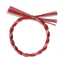 Красный Подвесные украшения в виде венка из бумаги сименава, для домашнего декора, красные, 50 мм