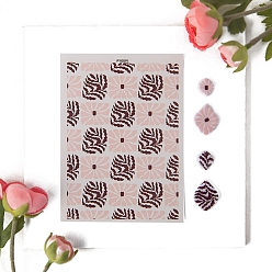 Pink Серьги из полимерной глины, бумага для переноса воды, украшение подвески из глины, водорастворимые наклейки, розовые, 138x95 мм