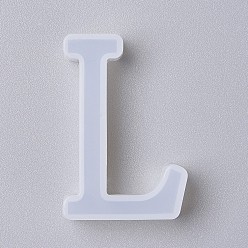 Letter L Силиконовые формы, формы для литья смолы, для уф-смолы, изготовление ювелирных изделий из эпоксидной смолы, буквы, letter.l, 4.1x2.7x1.1 см