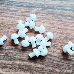 Белый Нефрит Фигурки целебных грибов из натурального белого нефрита, Украшения из камня с энергией Рейки, 20 мм