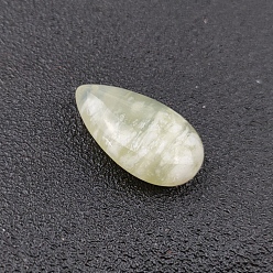 Другие Нефриты Натуральные ксюянские нефритовые подвески, подвески в виде капель, 25x15~18x7~8 мм, отверстие : 1.2 мм
