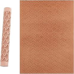 Others Beech Wood Ceramics Tool, Round Column, Other Pattern, 151x21mm
