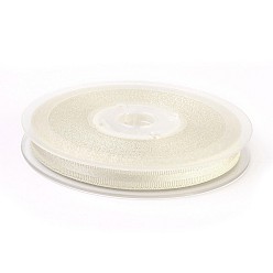 Blumenweiß Polyester Ripsband, Blumenweiß, 3/8 Zoll (9 mm), 100 Yards / Rolle (91.44 m / Rolle)