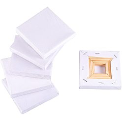 Белый Деревянный альбом, доска для рисования, дети, обучающиеся обучающие игрушки, белые, 100x100x18 мм